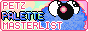 Petz Palette Masterlist
