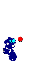 Bluescreen throwing and catching a ruby.